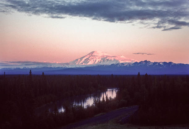 Alaska - Mount Sanford & Lake - 1997