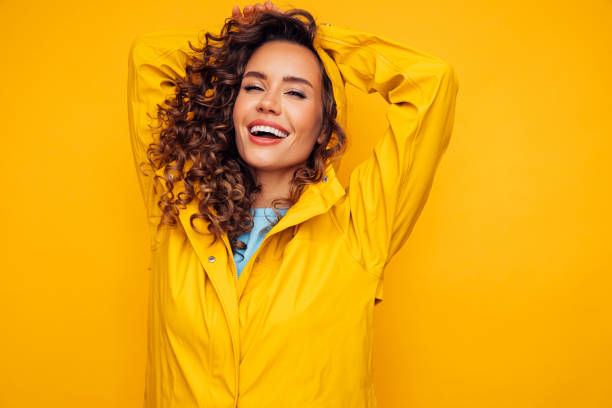 istock Woman in raincoat 1283402614