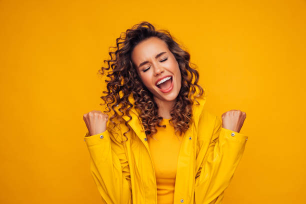 istock Woman in raincoat 1283403163