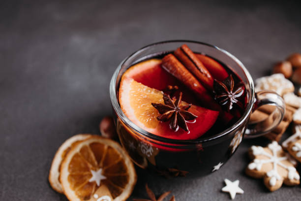 istock Christmas and New Year cozy holiday composition 1283405908