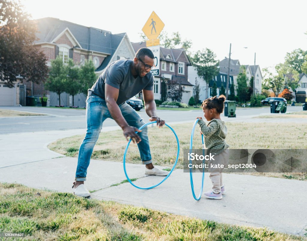Inventing new games for toddlers Community Stock Photo