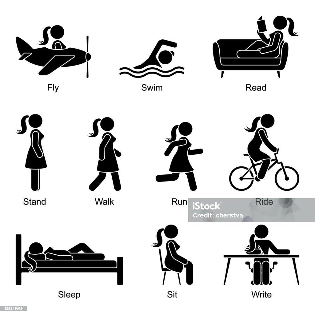 Thanh Niên Hoạt Động Cắt Ra Hình Que Người Phụ Nữ Bay Bơi Lội Đọc ...