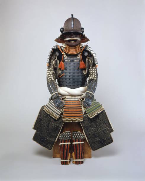 Samurai warrior armor (Gusoku) With Tokugawa Ieyasu (1543-1616) winning the decisive Battle of Sekigahara in 1600 and unifying all the local warlords under his rule, Japan returned, after a century of military conflicts, to peace and stability. This entailed, however, a significant decrease in the production of arms and armor, and by the end of the seventeenth century only higher ranking Samurai, e.g., Daimyō (feudal lords), were able to afford new, custom made suits of armor. body armor stock pictures, royalty-free photos & images