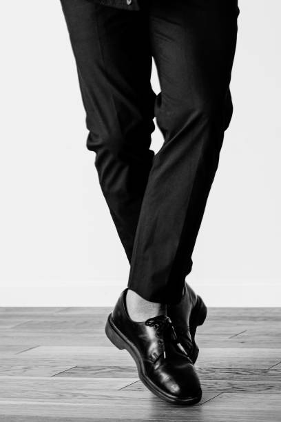 istock Solo dancing to swing music 1283428027