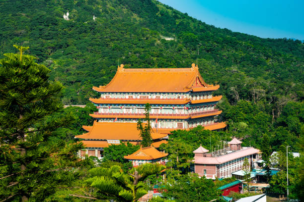 istock Po Lin Monastery, Lantau Island, Hong Kong. 1283428993