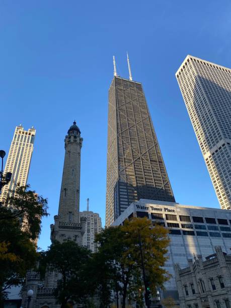 Hancock and the water tower