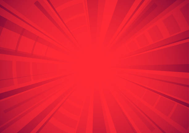 Bright red comic star burst background red exploding star textured surface background vector illustration red textured background stock illustrations