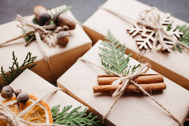 Christmas and New Year decorative composition
