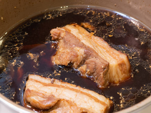 istock Kakuni Japanese food made from pork. 1283442181