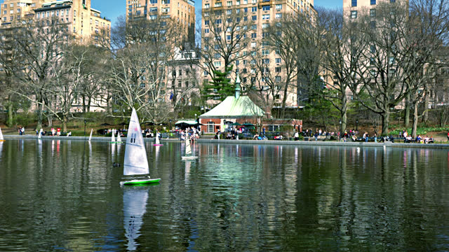 Pond at Central Park Manhattan