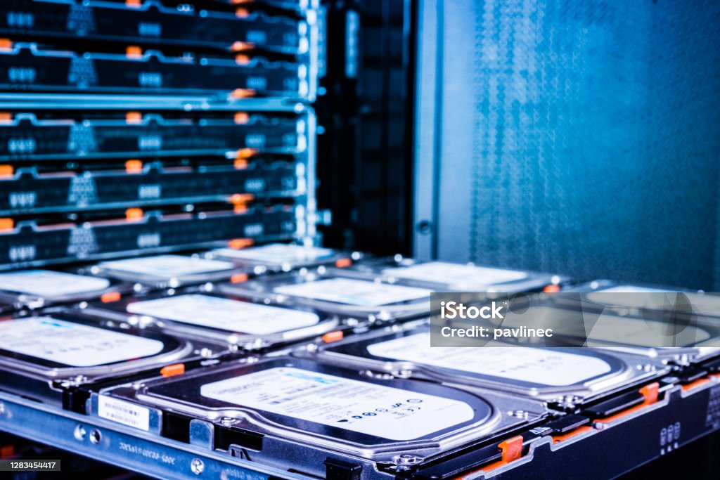 Data Damage Analyzing Corrupted Data Inside Damaged Hard Disk Cluster Stock Photo ...