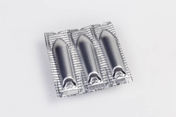 istock Medicines in the form of suppositories on the light surface 1283456088
