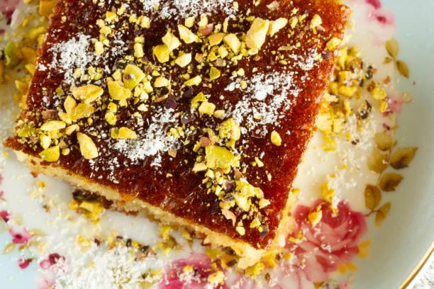 istock Homemade traditional Turkish dessert Revani 1283463714