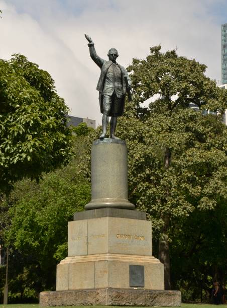 istock Captain James Cook statue in Hyde Park, Sydney. 1283463794