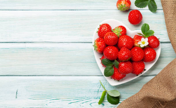 istock Ripe garden strawberry 1283468796