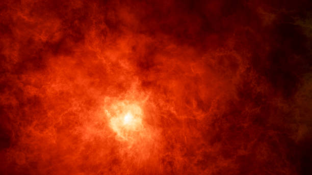 istock Abstract image of nebula, cosmic smoke and volumetric light 1283474970