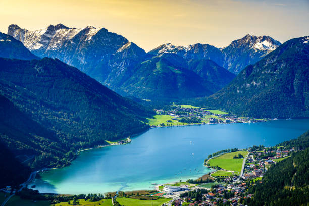 istock landscape at the achensee lake in austria 1283476102