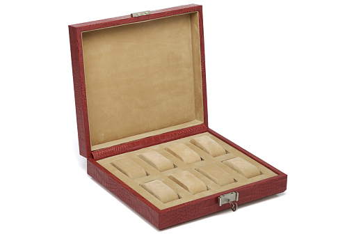 Leather Brown Gift Box