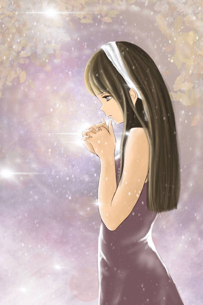 264 Anime Girl With Long Hair Illustrations & Clip Art - iStock