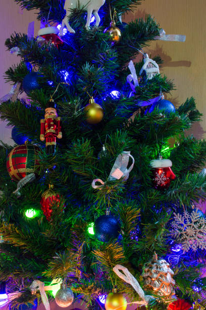istock christmas tree with ornaments and gifts 1283483862