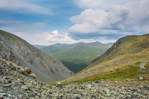 istock View from the pass Karatyurek. Altai landscape. Russia 1283495330