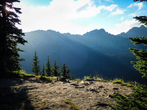 istock View over lake in Mount Rainier National Park 1283495988