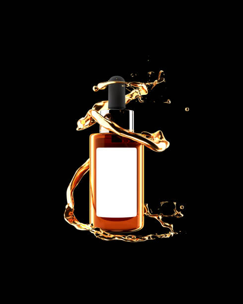 istock cosmetic gold serum mockups 3d render 1283496789