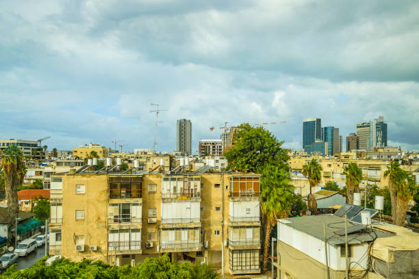 Tel Aviv Downtown Aerial View, Israel