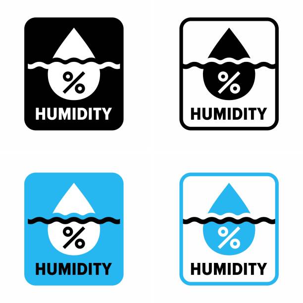 Humidity Percentage Water Vapour Concentration Information Sign Stock Illustration - Download Image Now - iStock Humidity Percentage Water Vapour Concentration Information Sign Stock Illustration - Download Image Now - iStock