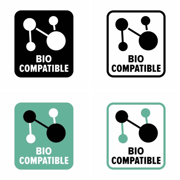 znak informacji o zdolnościach "bio compatible" - 7679 stock illustrations