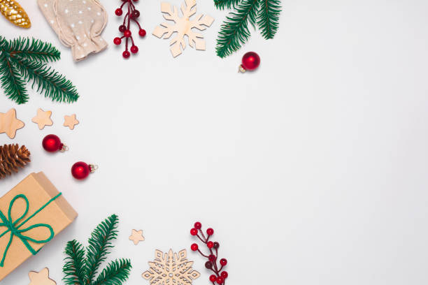 istock Beautiful Christmas background with present 1283505273