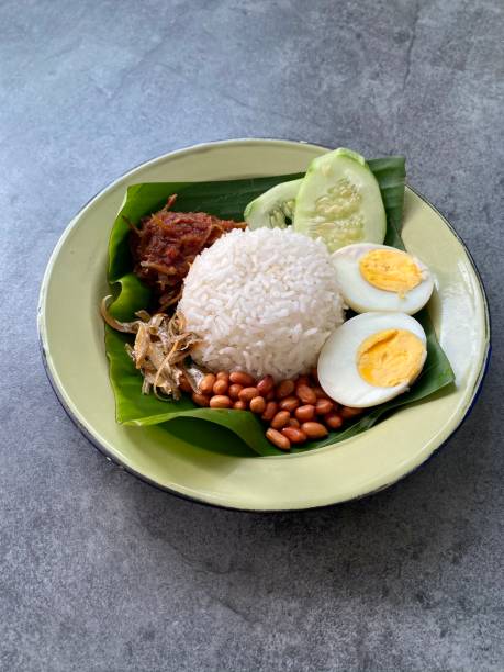 nasi lemak - ca02 foto e immagini stock