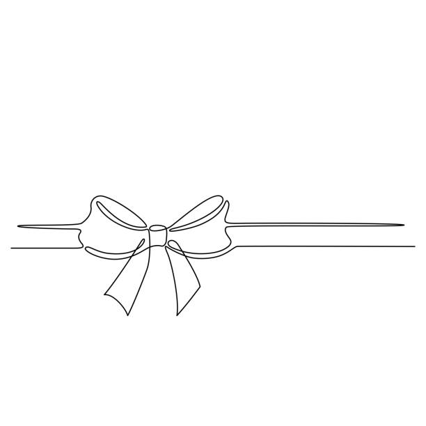 Bow Pattern Line 49,900+ Bow Line Stock Illustrations, Royalty-Free Vector Graphics ...