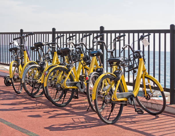 istock Bike rental station 1283517140