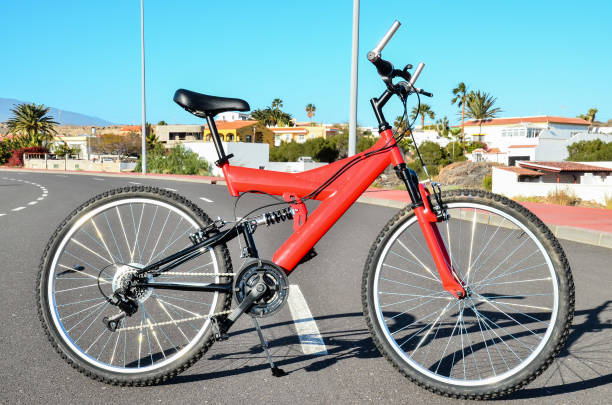 istock Full Suspension Mountain Bike 1283519547