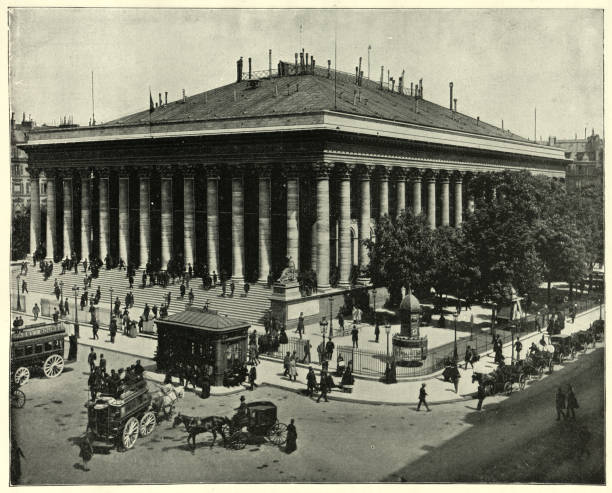 istock Paris Bourse, Exchange, Paris, France 19th Century 1283523518