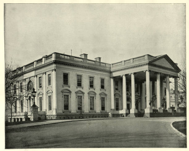 istock The White House, Washington DC,19th Century 1283524304