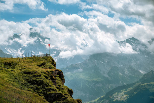 istock Viewpoint over the Lauterbrunnen valley 1283530757