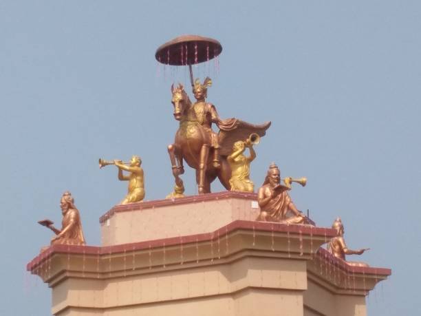 istock Swaminarayan temple nilakhanth dhan poicha Gujarat India 1283531803