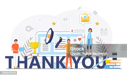 344 Thank You Business People Illustrations & Clip Art - iStock