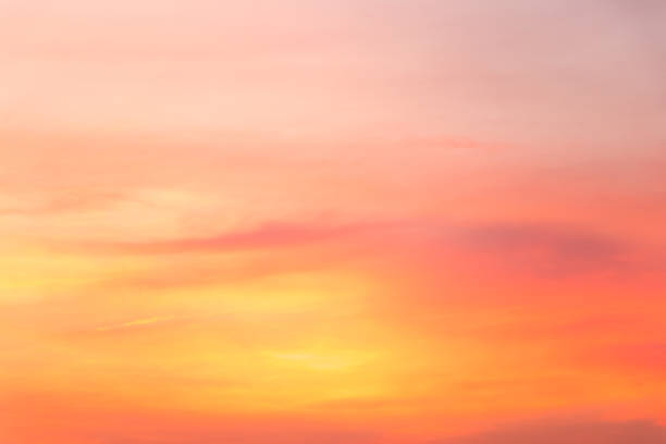 istock Beautiful color light sky with cloud background from sunset 1283537218