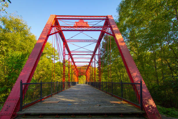istock Historic Bridge Park In Battle Creek Michigan 1283538731
