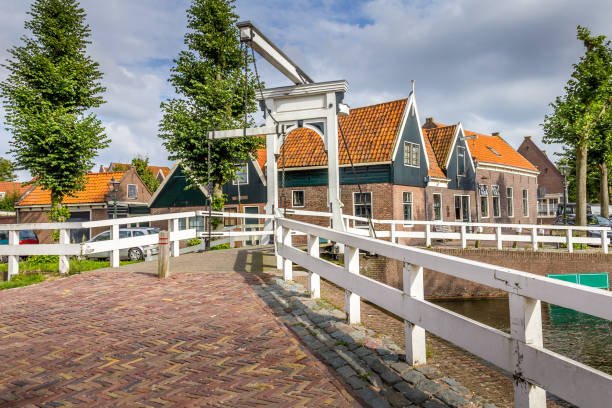 istock Small village of Monnickendam, Holland 1283539469