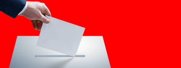 istock Vote on democratic elections, referendum. Make right choice. 1283547243