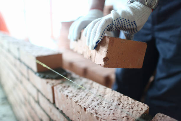 istock Cropped photo of builder in standard safety uniform 1283555490