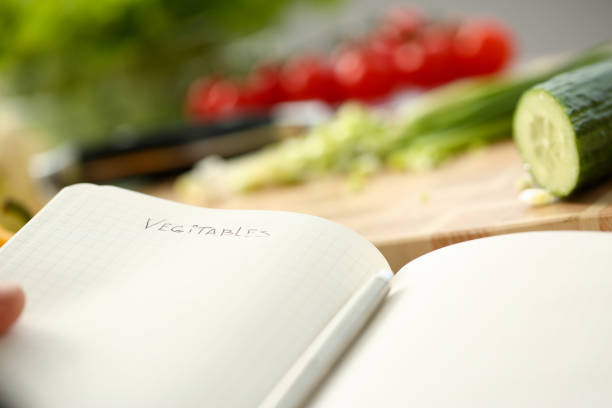istock Cook is preparing a dish of vegetables 1283555496
