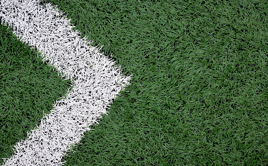 Close up texture of football field.