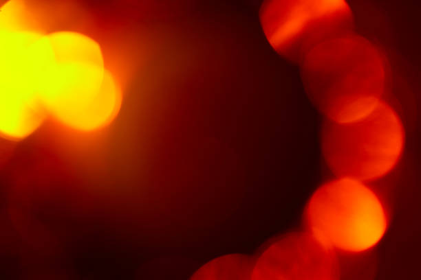 istock Abstract glass light leaks reflections on black background 1283558726