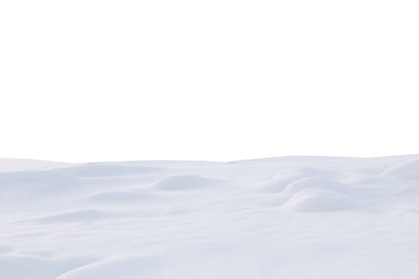istock A beautiful snowdrift isolated on white background.Winter snow  background. A big snow drift 1283559999