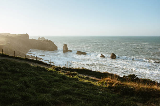 istock Arnia beach in Cantabria, Spain 1283562538